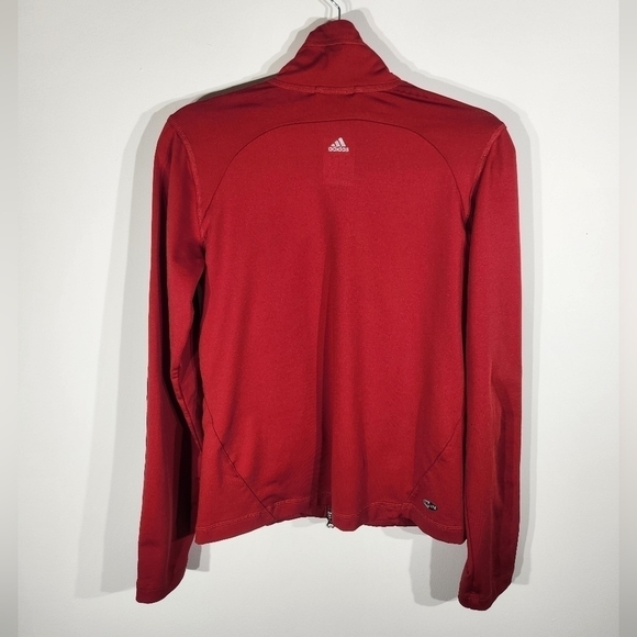 Adidas Clima 365 Sweater Womens Small Red - Picture 2 of 7